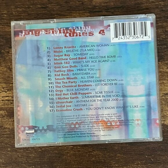 🔥 90s CD Bundle – Scream + Big Shiny Tunes 1–5 + Adam Sandler – 7-Disc Lot - Picture 12 of 14